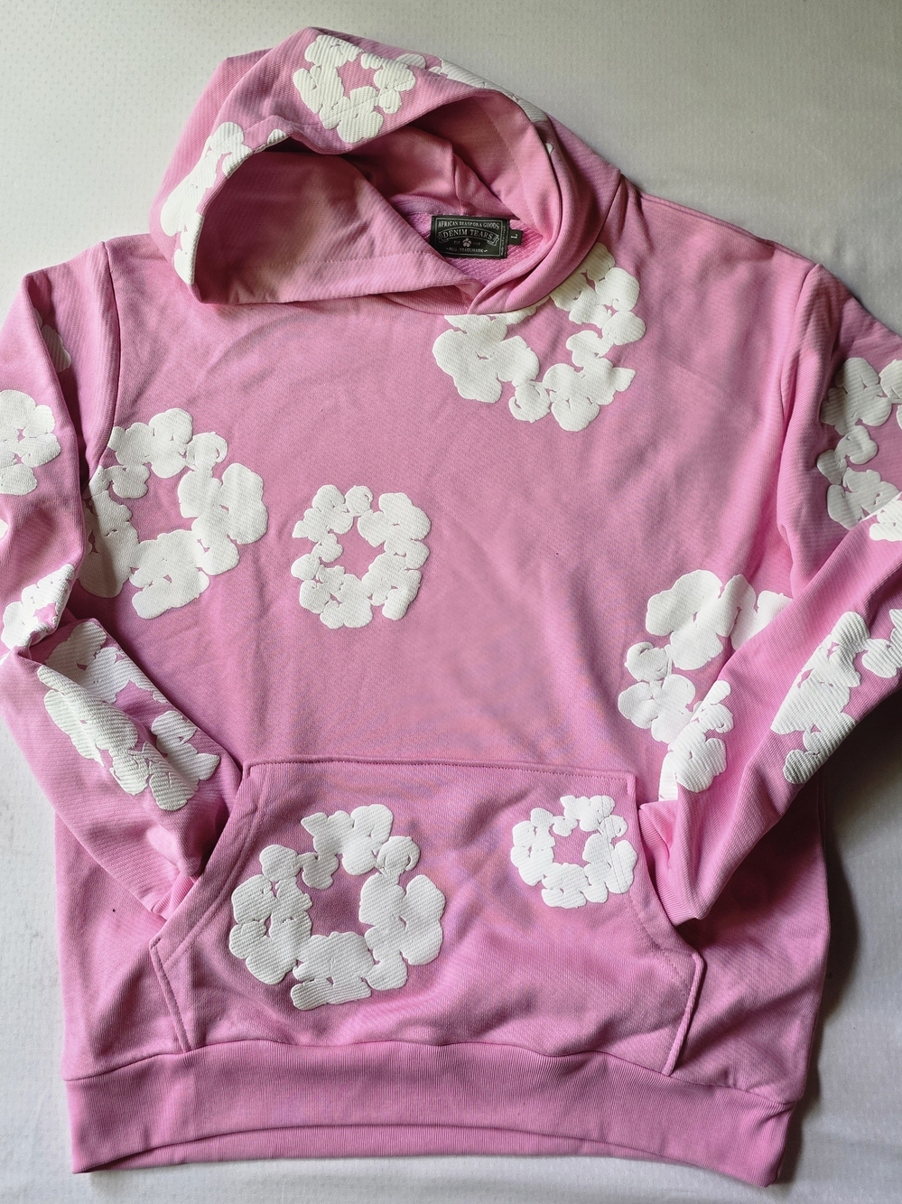 Brand New Denim Tears Cotton Wreath Hoodie – Size Large
